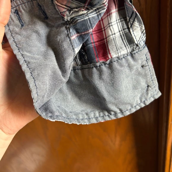 BKE Men's Multicolor Plaid Button Down Shirt - Picture 7 of 12